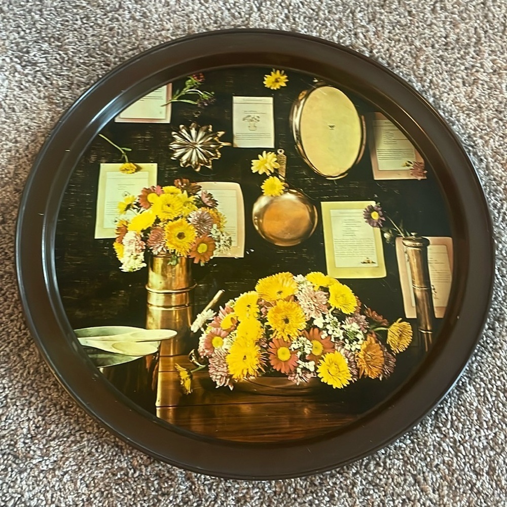 Vintage serving tray